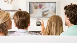 oglądanie tv