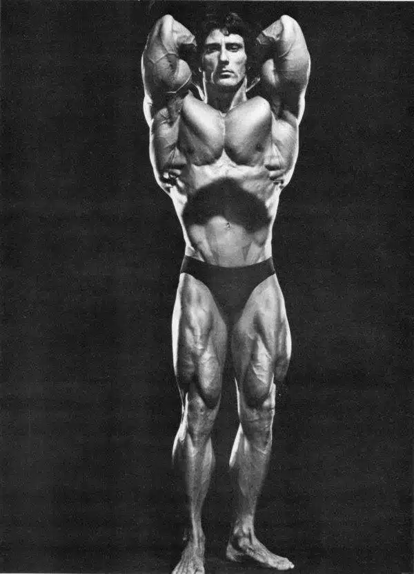 Frank Zane vacuum pose