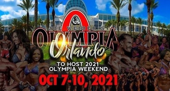 Mr Olympia 2021 data miejsce